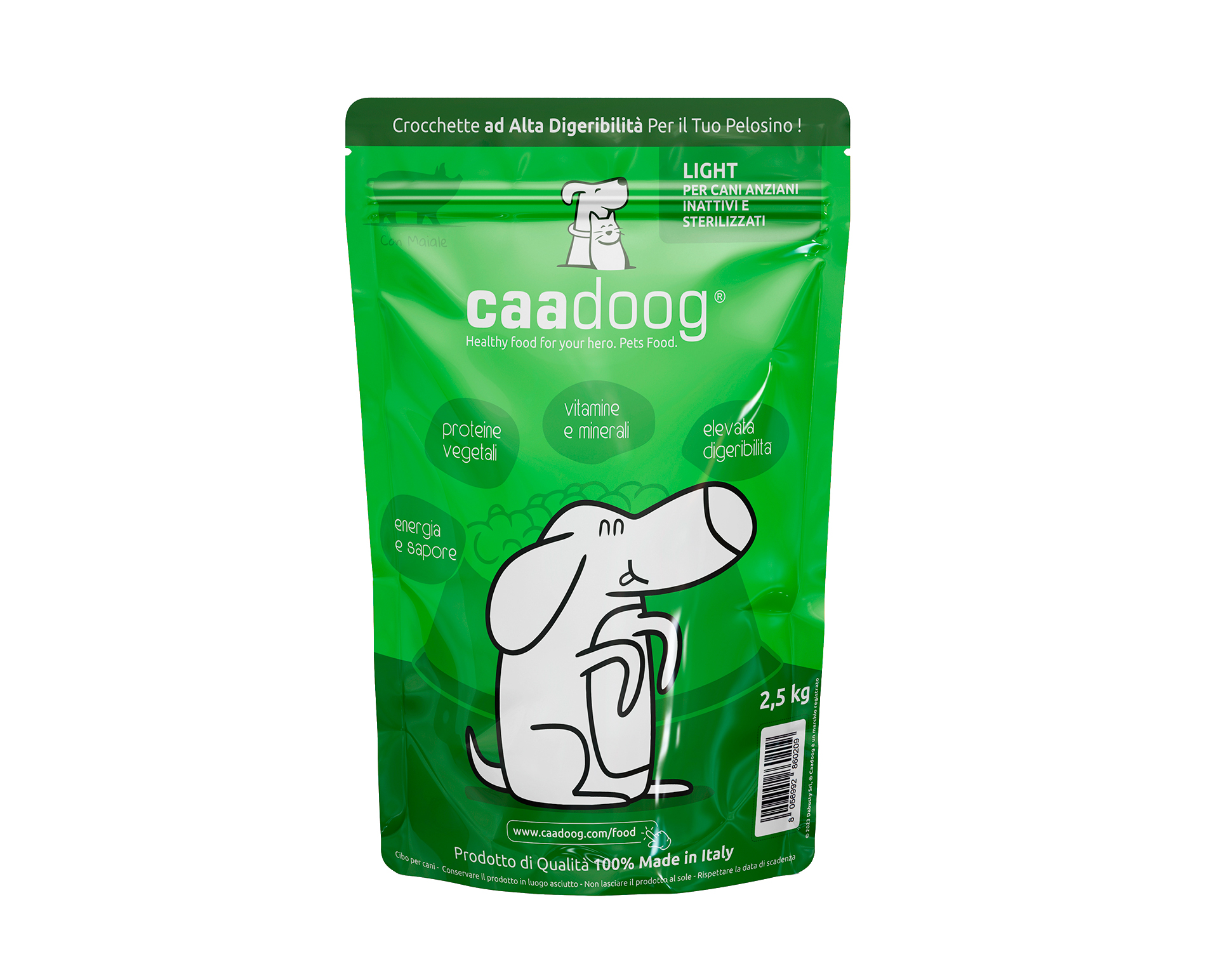 Pacco Crocchette CaaDoog Light